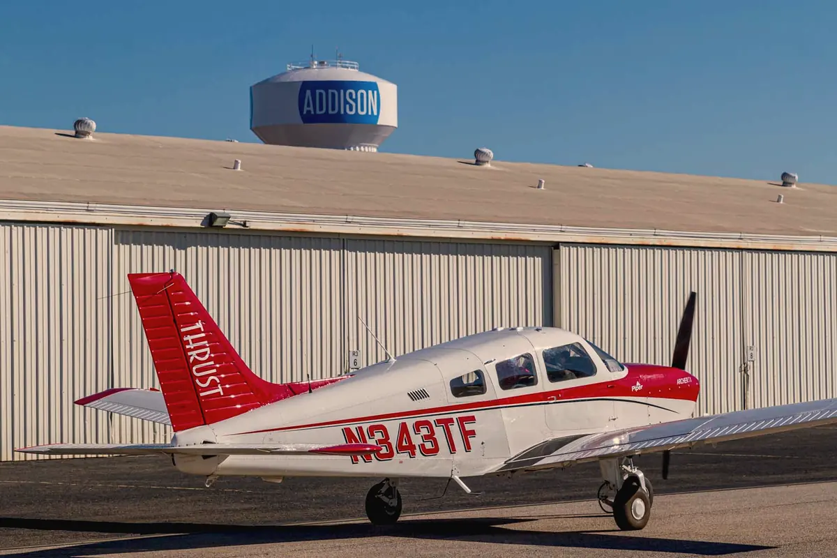 Piper Archer TX at Addison Airport