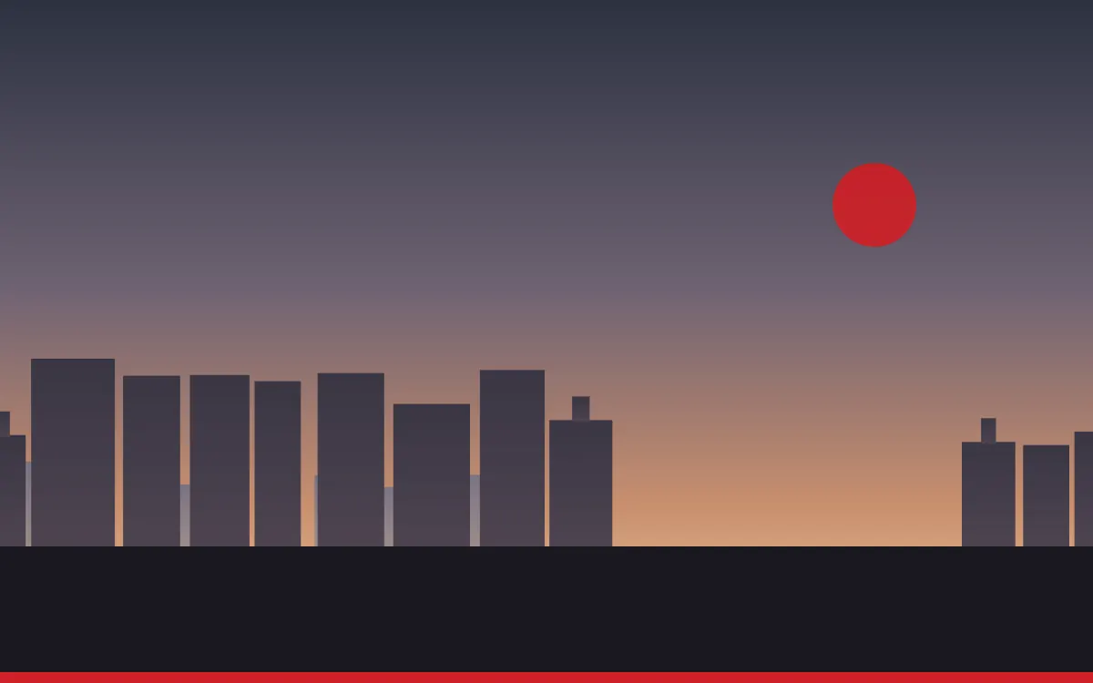 Illustration of the Fort Worth skyline at dusk