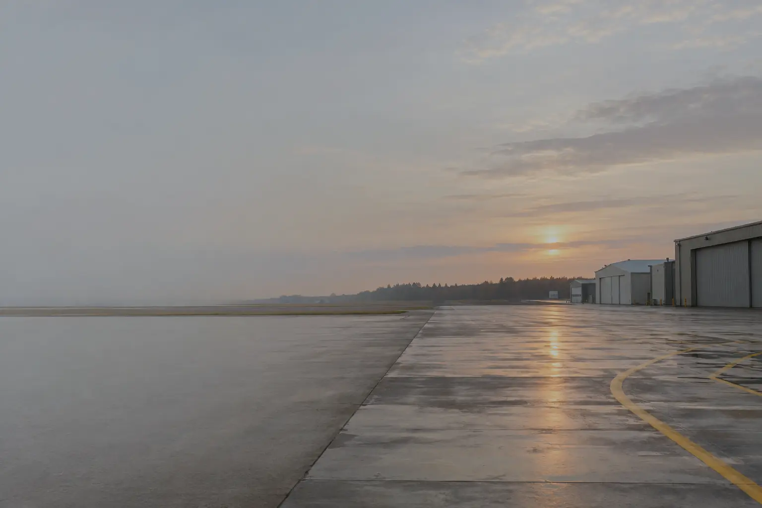 The ramp at first light