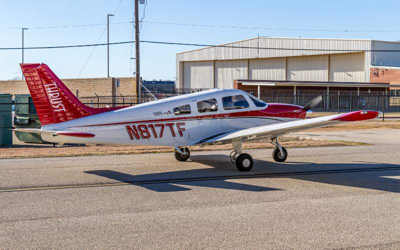 Student pilot getting ready for a first solo flight
