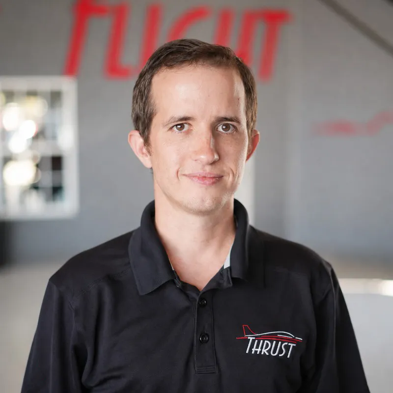 Hunter Gravley, VP of Sales and Marketing at Thrust Flight